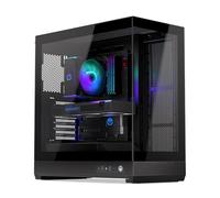 ENDORFY Fishtank 6000 Flex, boîtier PC ATX E-ATX Gaming, design panoramique en verre trempé, USB-C, prise en charge de 2 x 360 mm de refroidissement, jusqu'à 9 ventilateurs, GPU jusqu'à 445 mm