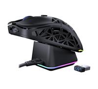 ENDORFY LIV Plus Wireless, Souris de Jeu, Souris sans Fil, Design ultraléger (69 g), Maximum 26.000 DPI, PixArt PAW3395, 2.4GHz, BT, USB-A, kit de Recharge, EY6A016