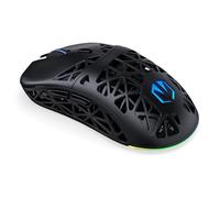 ENDORFY LIV Plus Wireless, Souris de Jeu, Souris sans Fil, Design ultraléger (69 g), Maximum 26.000 DPI, PixArt PAW3395, 2.4GHz, BT, USB-A, kit de Recharge, EY6A016