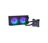 ENDORFY Navis F240 ARGB Refroidisseur liquide tout-en-un pour processeur, radiateur 240mm aluminium, 2 ventilateurs 120mm 1600-2600 RPM, sockets LGA 1200/1700/AM4/AM5