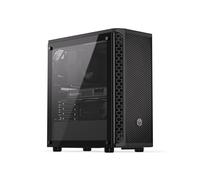 ENDORFY Signum 300 Core Tower Noir - Boîtier PC ATX/microATX/Mini-ITX, 2x120mm, Façade & Panneau Latéral en Verre Trempé, Radiateurs 360/240/120mm avant