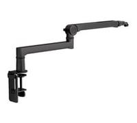 ENDORFY Broadcast Low Profile Boom Arm, Premium Low Profile Microphone Smartfone et bras lumineux avec câble, rotatif à 360 degrés