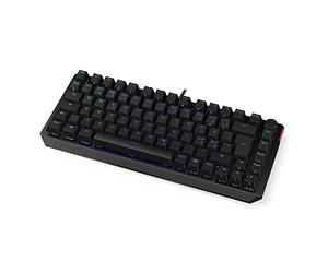 ENDORFY Thock EY5B007 commutateur linéaire rouge 75 % non rouge, clavier mécanique, disposition nordique, touches PBT bouton de contrôle du volume | EY5B007