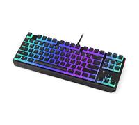 Endorfy Thock TKL Pudding Brown, Mechanical Keyboard, QWERTY, Kailh Brown switches, RGB, PBT Pudding keycaps | EY5A005