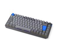 ENDORFY Thock V2 75 % sans fil DE, QWERTZ, BT, 2,4 GHz, ENDORFY Yellow switches by Gateron, hot-swap, contrôle du volume, fonction mute, logiciel, partie supérieure en aluminium, macros programmables
