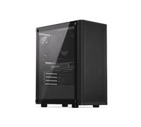 ENDORFY Ventum 200 Air Tower Noir - Boîtier PC ATX/micro ATX/Mini-ITX, 3x120mm avant, 1x120mm arrière, radiateurs 360mm, 2.5/3.5", verre trempé