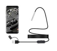 Endoscope 3 en 1, Caméra Endoscope USB étanche Type-C pour téléphone Mobile Android 3.9mm Objectif Inspection de l'endoscope, caméra d'inspection vidéo 1280x720(1M)