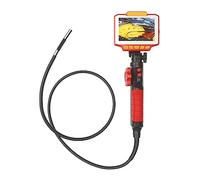 Endoscope, 4.3Inch IPS Screen 2MP 1080P 6mm 2Way Articulate 180Degree Rotation Steering Industrial Endoscope Inspection Microscope Camera(8mm)