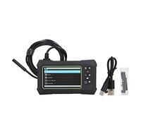 Endoscope 8mm Lens Borescope Camera 4.3in LCD Screen IP67 Inspection Camera with 1080P HD Resolution 8 LED Lights 3000mAh Battery for Automotive Testing Home Maintenance Wall Struc (Green and Black)