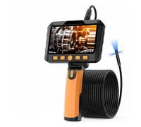 Endoscope à écran IPS 5 pouces HD1920 Caméra autofocus,0 MP HD1080P d'inspection de voiture simple double triple for prendre des photos Mallette outils(5m,8MM Triple)