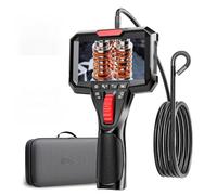 Endoscope articulé avec moniteur 4,3 pouces et caméra endoscopique à sonde articulée for l'inspection des moteurs(Y400-6.2mm-1m)