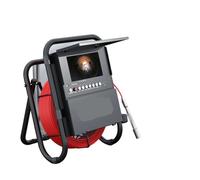 Endoscope, Caméra d'inspection des égouts IP68 étanche avec 12 LED batterie 4500 mAh, Endoscope HD 1080P(20m)