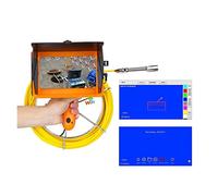 Endoscope, Caméra vidéo d'inspection de conduite d'égout de conduite de conduite industrielle 40 / 50m avec compteur de compteur/DVR Enregistrement vidéo/Édition de photos(40M)