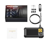 Endoscope d'inspection étanche à main avec 8 LED pour plomberie, systèmes d'égout, diagnostic, caméra serpent pour l'inspection des tuyaux
