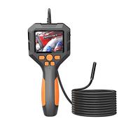 Endoscope industriel 1080p numérique IP68 Snake Scope Caméra d'inspection électronique avec 2 écrans IPS de 8 pouces LED pour pipeline vidéo prise de vue portable