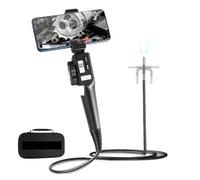 Endoscope industriel à articulation bidirectionnelle avec tête de caméra articulée 8,5 mm for la mécanique des avions automobiles