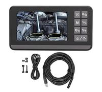 Endoscope industriel à double objectif avec écran LCD de 4,3 pouces, caméra d'inspection HD 1080P pour l'entretien des tuyaux d'égout et des machines, sonde de 0,31 pouce de (oncle paternel)