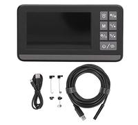 Endoscope industriel avec écran LCD de 4,3 pouces - Caméra endoscope à objectif unique 1080P HD 8 mm - Outil étanche IP67 avec 8 lumières LED et câble semi-rigide de 1 m (1m)