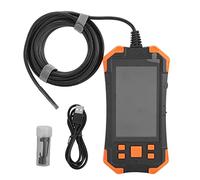 Endoscope Industriel avec Écran LCD IPS 4,3 Pouces, Caméra d’Inspection Étanche IP67, Objectif 5,5mm, Résolution 1080P - Batterie 3000mAh, Rotation 180°, Usage Professionnel (Orange)