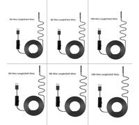 Endoscope industriel Borescope Caméra d'inspection intégré 8pcs LEDs 8mm Lentille IP67 Waterproof USB Endoscope(5m Hard Wire)