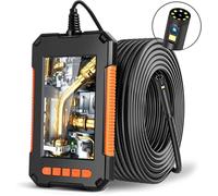 Endoscope Industriel, Caméra d'inspection Endoscope à Deux Têtes, Endoscope Numérique à Double Objectif 1080P HD(2M)