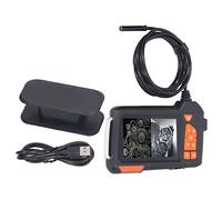 Endoscope industriel de 4,5 pouces avec affichage numérique 1080P, objectif de caméra d'inspection de 8 mm, indice d'étanchéité IP67, câble de 6,6 pieds pour l'entretien des (ou)