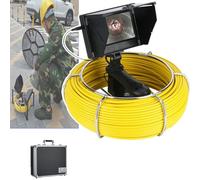 Endoscope Industriel, écran 4,3 Pouces, diamètre de caméra 22 Mm, Longueur 20/30/40/50 M, éclairage LED réglable, étanche Ip68(20m)