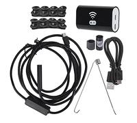 Endoscope industriel F99 avec sonde 8 mm et caméra HD 2MP - Endoscope WIFI à fil dur de 1 m pour la maintenance et l'inspection des équipements - Compatible avec les smartphones (1..khm)