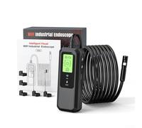 Endoscope industriel HD 1 m avec double objectif 5 MP et caméra de 8 mm, portée d'inspection étanche IP67 pour applications automobiles et mécaniques