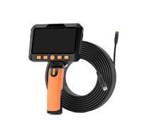 Endoscope Industriel IPS 5 Pouces HD1920 avec caméra autofocus 5 MP HD1080p, Simple, Double ou Triple, for Inspection Automobile, Prise de Photos et Coffret d'outils(15m,8MM Single)