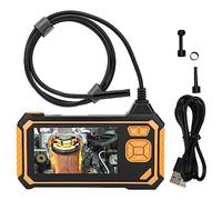 Endoscope numérique étanche à Double Objectif, caméra endoscopique Industrielle de 8 mm avec écran LCD 4,3 Pouces 1080P, 8 lumières LED pour la détection des Pipelines d'entretien (10m)