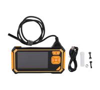 Endoscope numérique industriel avec écran LCD 4,3 pouces 1080P - Caméra d'inspection à double objectif de 8 mm avec indice d'étanchéité IP67 et 8 lumières LED réglables pour (1m)