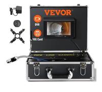 Endoscope Numérique - VEVOR - Écran 7'' Câble 20m Caméra d'Inspection Canalisation Tuyaux Égout 1000TVL