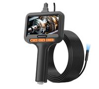 Endoscope portatif industriel, caméra HD1080P à écran IPS de 4,3 pouces, Endoscope d'inspection de voiture USB 8MM 8LED 2600mAh étanche Haute définition(20M)