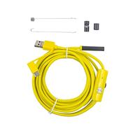 Endoscope sans fil 7 mm 3 en 1 USB/Micro USB/Type-C Caméra d'inspection étanche pour smartphone, miroirs d'inspection, outils de mesure