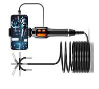 Endoscope semi-rigide de 2 m de long avec clarté de 1920 x 1080p pour les enquêtes dans les espaces restreints compatible avec endoscope