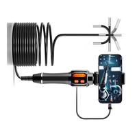 Endoscope semi-rigide de 2 m de long avec clarté de 1920 x 1080p pour les enquêtes dans les espaces restreints compatible avec endoscope