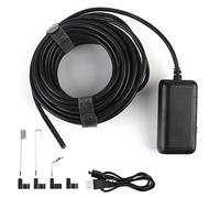 Endoscope WiFi à 6 LED, Caméra D'inspection Endoscope USB pour Smartphones IOS/Android - Lentilles étanches IP67, Diamètre de la Lentille Mini 0,2 Pouces, Caméra Haute Résolution 5MP(10m cable)