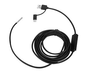 Endoscope Wifi, endoscope résistant à l'eau de 3,9 mm, endoscope étanche à haute définition, avec une caméra haute définition de 1280x720.6 lumières menées réglables, ip67 imperméable (3,5 m)