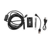 Endoscope WiFi industriel F130 avec sonde de caméra étanche à la pluie de 8 mm - Résolution 1600 x 1200-8 lumières LED - Compatible avec les smartphones, tablettes, ordinateurs (A. Kham)