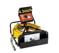 Endoscopes, 8500mAh capacité de la batterie HD DVR Pipeline caméra 16GB carte IP68 industriel vidan tuyau d'égout caméra Endoscope(20m,NO DVR 23mm)