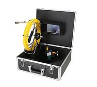 Endoscopes, Caméra vidéo d'inspection de tuyau d'égout 20 m avec compteur de mètres 17mm 8 Go SD Carte DVR IP68 Endoscope industriel de pipeline d'égout d'égout(50m)