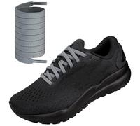 Endoto Lacet pour Brooks Ghost 16 Running Chaussures, 6MM de Large Remplacement Lacets Laces pour Basket - Gris Foncé, 45 pouces