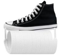 Endoto Lacet pour Converse Chaussures, Remplacement Lacets Plats Shoelaces Laces pour Haute Montante Shoes (Blanc, 40 pouces)
