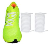 Endoto Lacet pour Nike AlphaFly 3 Chaussures, 6MM Remplacement Plats Lacets Laces pour Vaporfly 3 Basket - Blanc, 36 pouces