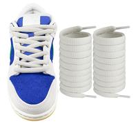 Endoto Lacets pour Nike SB Dunk Low Pro chaussure de sport, Remplacement lacet ovales Cordons Shoelaces Laces - Brume, 54 pouces