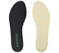 Endoto Semelles en mousse à mémoire pour Skechers femme chaussures, Semelles améliorées épaisses Insoles Inserts de remplacement pour confort et soulagement douleur aux pieds-Noir&Beige 37 EU