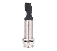 Endpin Jack, Adaptateur pique-mental Jack audio Endpin Jack pour guitare acoustique Tige intégrée Pick-up piézoélectrique 6.35mm Sortie 2.5mm Entrée Guitar Parts