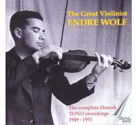 Endre Wolf Endre Wolf: The Great Violinist (CD) Album