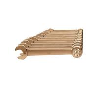 ENDRES TOOLS Jeu de cls mixtes 11 pcs. ouverture de cl 10-32 mm bronze multic...